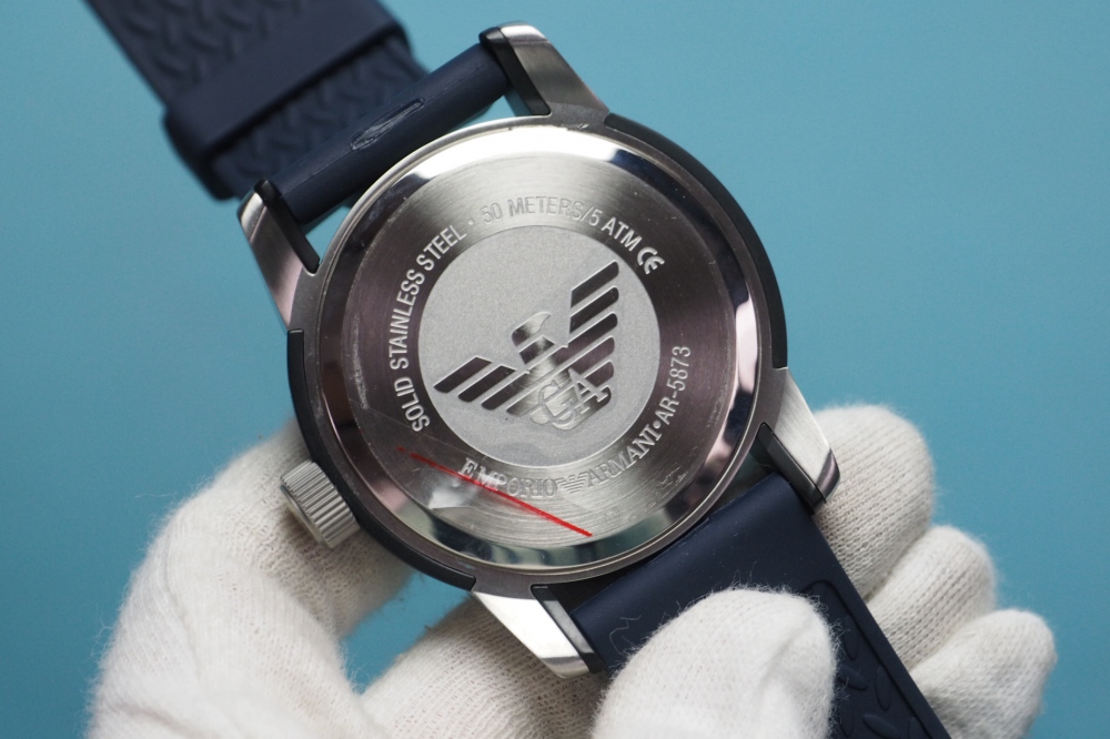 エンポリオアルマーニ Sport Collection ネイビーブルー メンズ 腕時計 AR5873 [並行輸入品]、その他画像３
