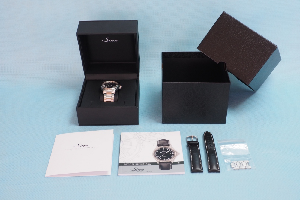 sinn ジン 556M ステンレスベルト 腕時計 + 純正レザーベルト、買取のイメージ