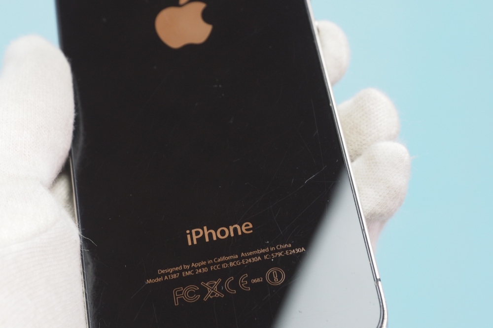 SoftBank  Apple iPhone 4s 32GB MD242J/A ブラック ◯判定、その他画像３
