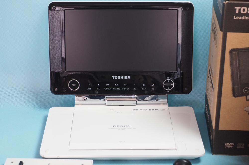 TOSHIBA 9V型REGZAポータブルDVDプレーヤー 地デジ・ワンセグチューナー内蔵 SD-P96DT、その他画像１