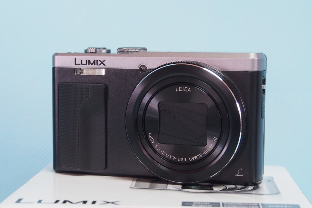 Panasonic コンパクトデジタルカメラ ルミックス TZ85 光学30倍 シルバー DMC-TZ85-S + ネックストラップ、その他画像１