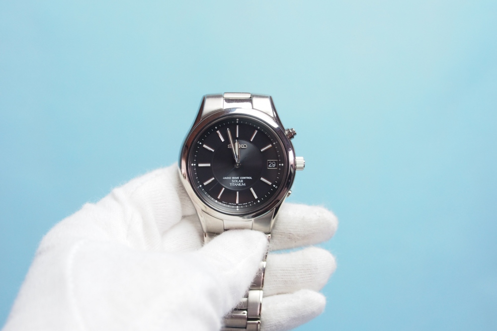 SEIKO スピリット ソーラー メンズ 腕時計 SBTM193 ブラック、その他画像１