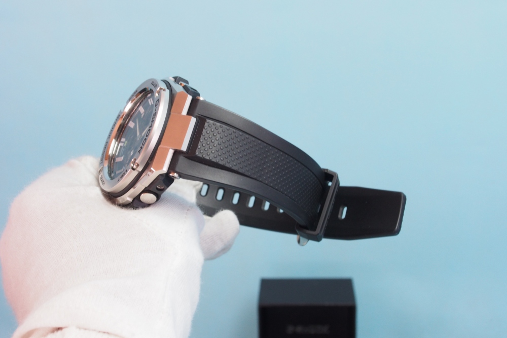 CASIO 腕時計 G-SHOCK G-STEEL 世界6局対応電波ソーラー GST-W110-1AJF メンズ、その他画像２