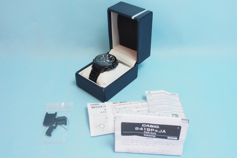 CASIO 腕時計 EDIFICE TIME TRAVELLER スマートフォンリンクモデル EQB-500DC-1AJF メンズ、買取のイメージ