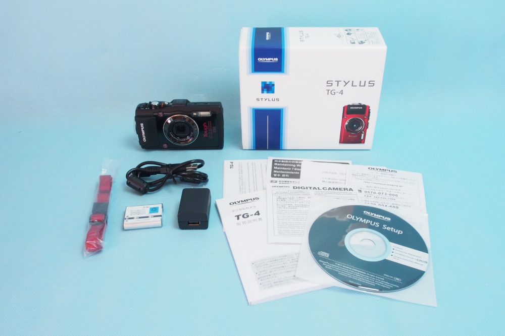  OLYMPUS デジタルカメラ STYLUS TG-4 Tough ブラック、買取のイメージ