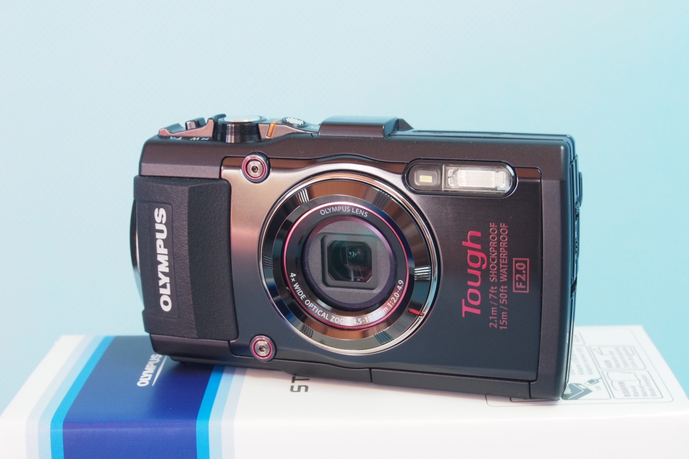  OLYMPUS デジタルカメラ STYLUS TG-4 Tough ブラック、その他画像１