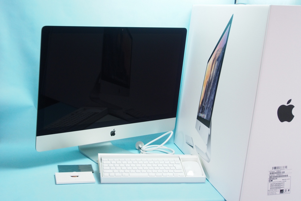 APPLE iMac Retina 5K Display 27 3.5GHz i5 8GB 1TB Fusion MF886J/A Late2014 MF886J/A、買取のイメージ