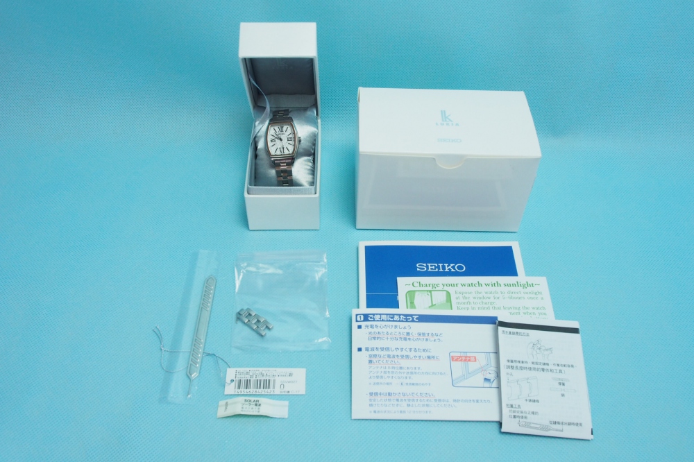 SEIKO WATCH 腕時計 LUKIA ルキア ソーラー電波修正 カーブサファイアガラス スーパークリア コーティング 日常生活用強化防水 (10気圧) SSVW027 レディース、買取のイメージ
