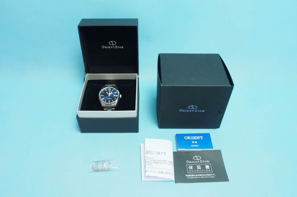 ORIENT 腕時計 ORIENT STAR オリエントスター アーバンスタンダード チタニウム 機械式 自動巻き(手巻き付き) ネイビー WZ0021AF メンズ、買取のイメージ