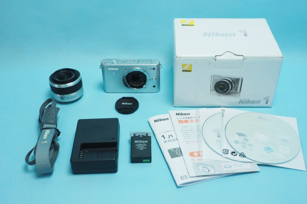 Nikon ミラーレス一眼カメラ Nikon 1 (ニコンワン) J1 (ジェイワン) 標準ズームレンズキット ホワイトN1 J1HLK WH、買取のイメージ