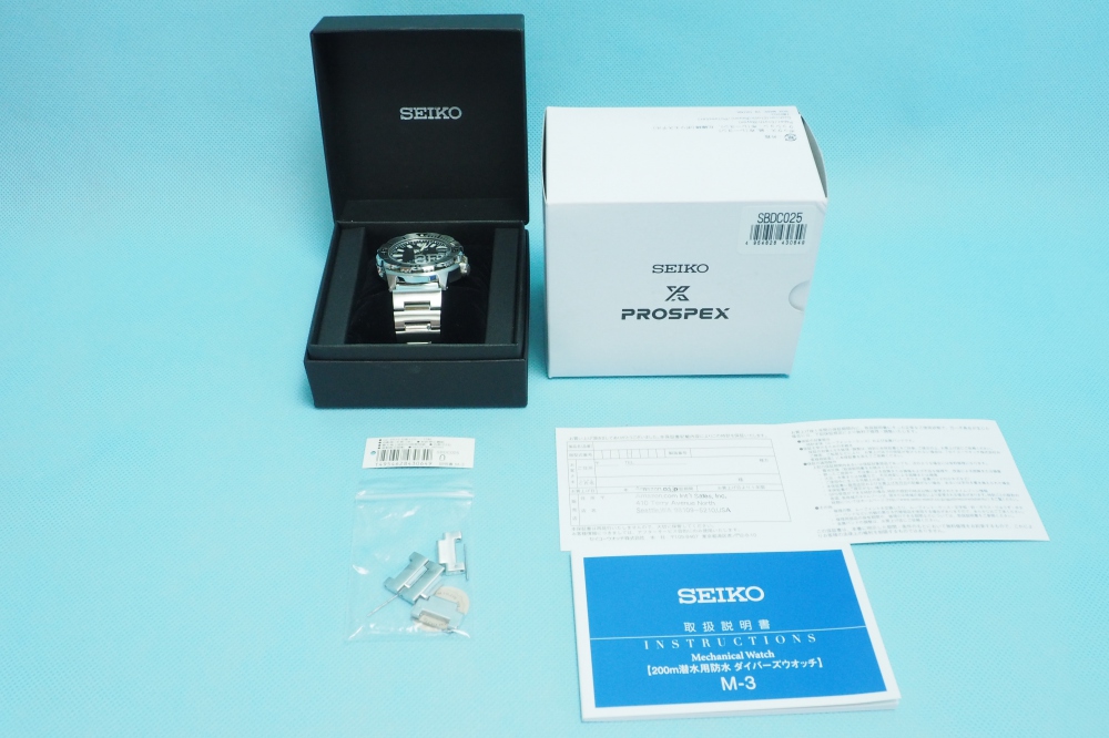 SEIKO プロスペックス PROSPEX ダイバースキューバ 腕時計 メンズ ダイバーズウォッチ 自動巻き メカニカル SBDC025、買取のイメージ