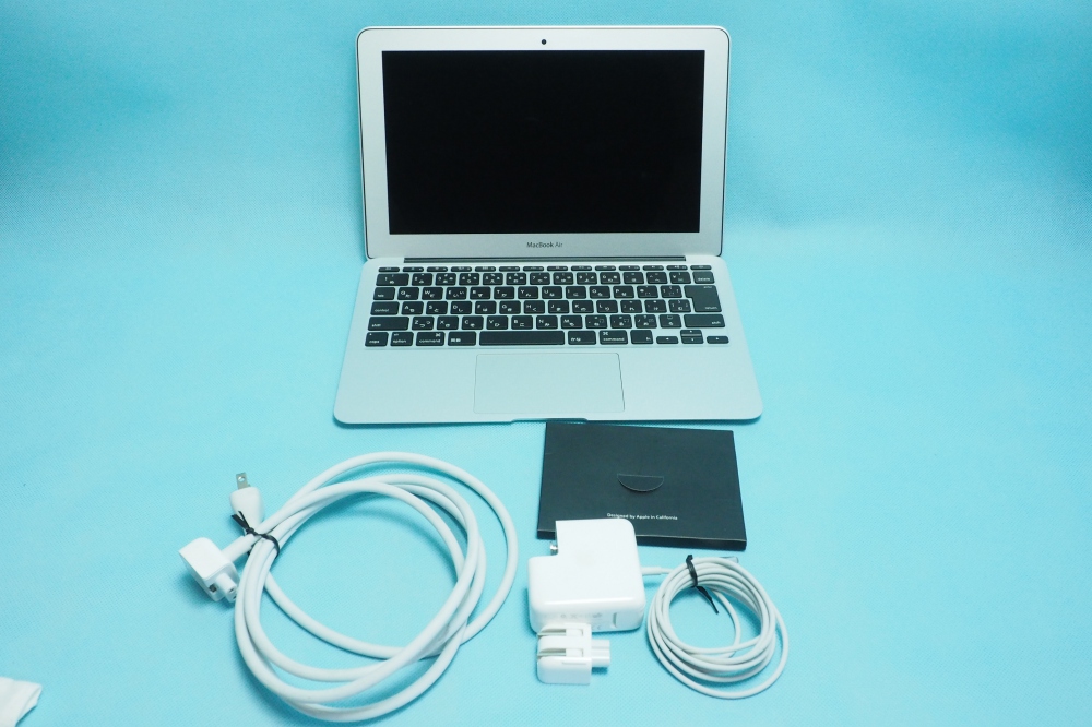 Apple MacBook Air 11.5/1.3GHz/i5/4GB/SSD256GB/Graphics 5000 1536/Mid 2013/充放電回数15回、買取のイメージ