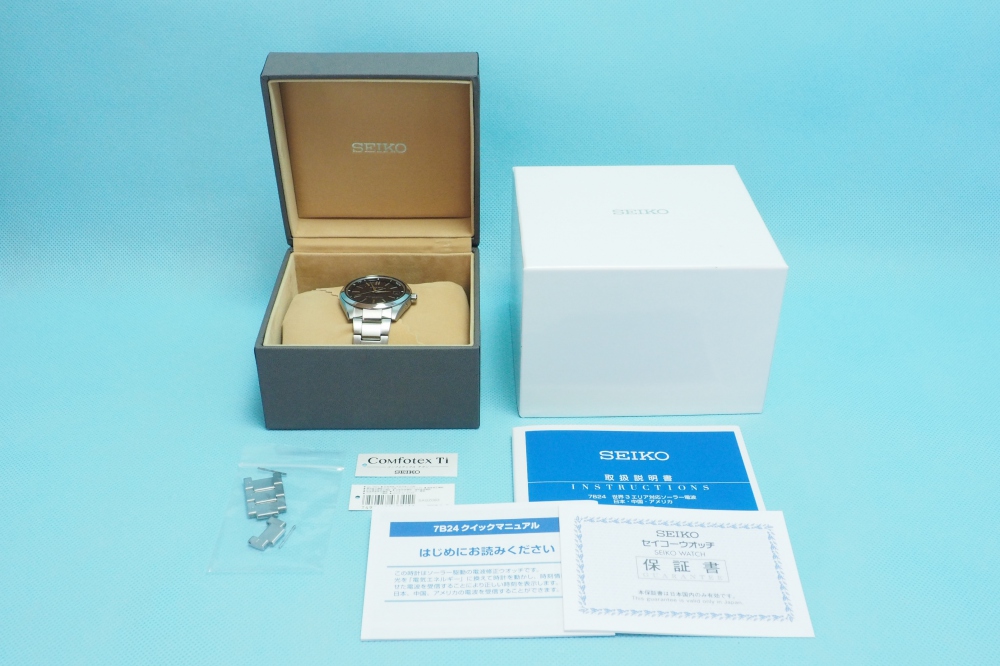 SEIKO BRIGHTZ 腕時計 ソーラー 電波 チタン メンズ SAGZ083、買取のイメージ