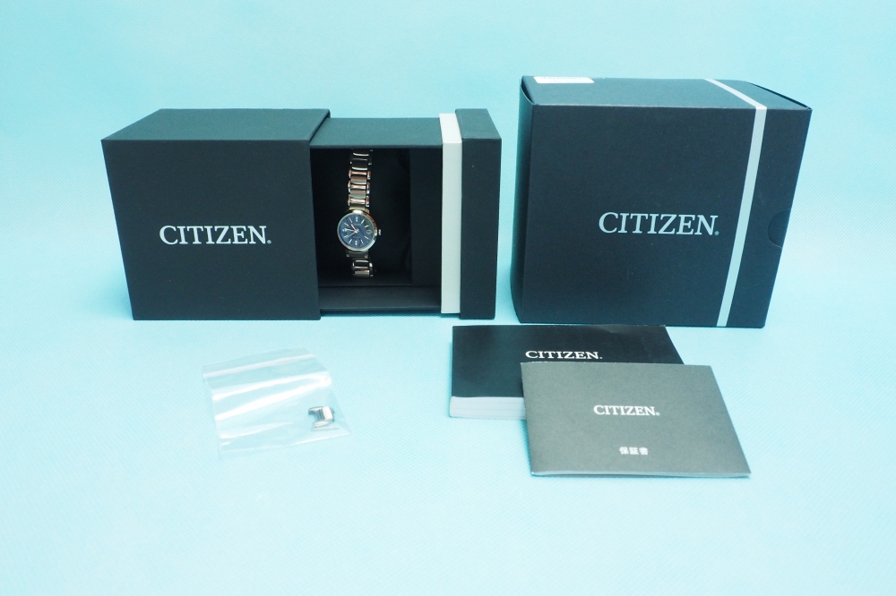 CITIZEN 腕時計 EXCEED エクシード LIGHT in BLACK エコ・ドライブ電波時計 日中欧米電波対応 ES9325-59X レディース、買取のイメージ