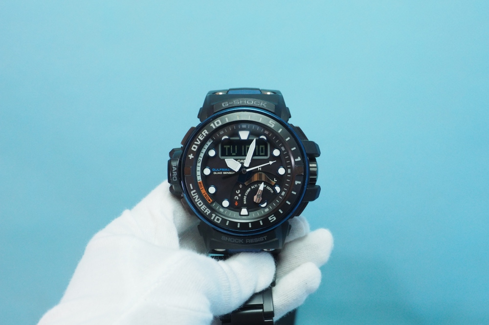 CASIO 腕時計 G-SHOCK ガルフマスター 世界6局対応電波ソーラー GWN-Q1000MC-1AJF メンズ、その他画像１
