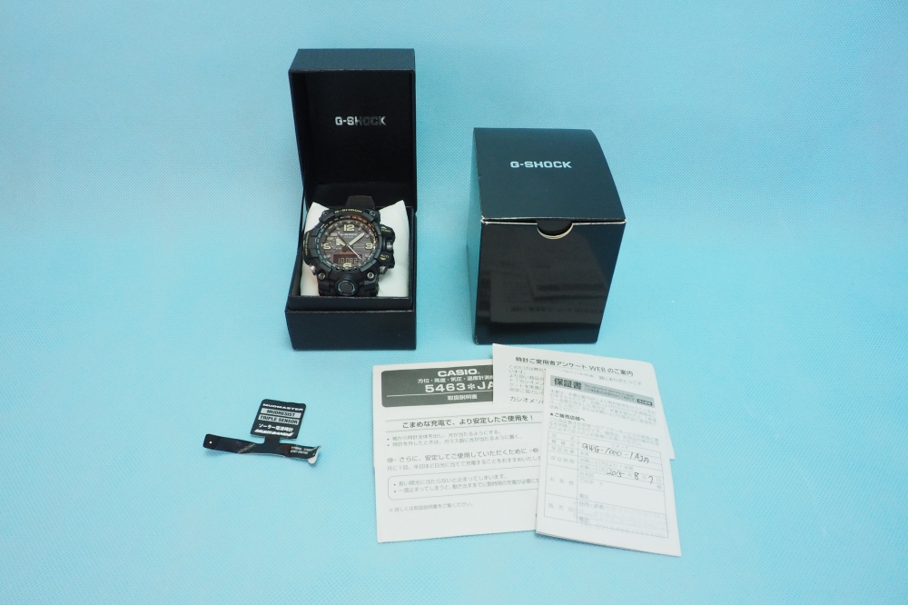 CASIO 腕時計 G-SHOCK マッドマスター 世界6局対応電波ソーラー GWG-1000-1AJF メンズ、買取のイメージ