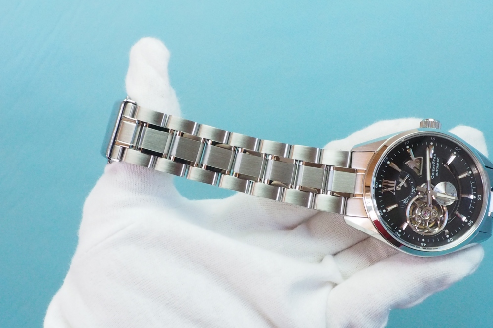 ORIENT 腕時計 ORIENTSTAR オリエントスター セミスケルトン 機械式 自動巻(手巻付) ブラック WZ0181DK メンズ、その他画像２