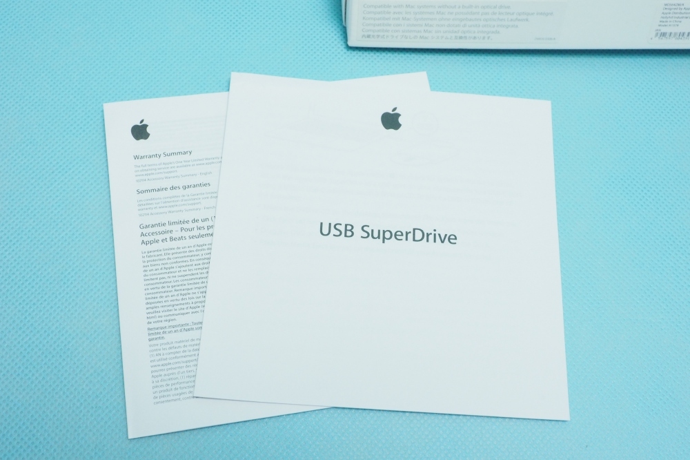 Apple AppleUSBSuperDrive MD564ZM/A、その他画像３