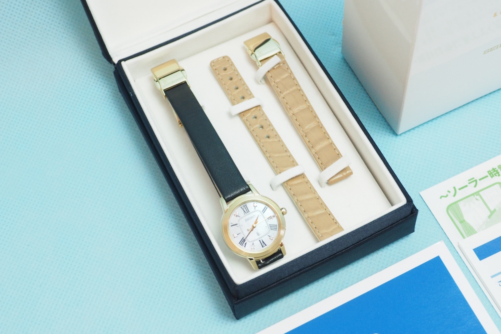 SEIKO 腕時計 LUKIA BAILA限定 ダイヤ入り白蝶貝ダイヤル SSQW040 レディース、その他画像１