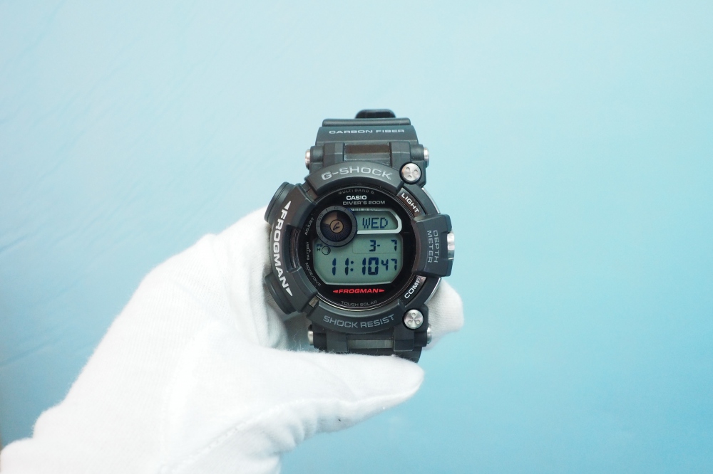 CASIO 腕時計 G-SHOCK フロッグマン 世界6局対応電波ソーラー GWF-D1000-1JF メンズ、その他画像１