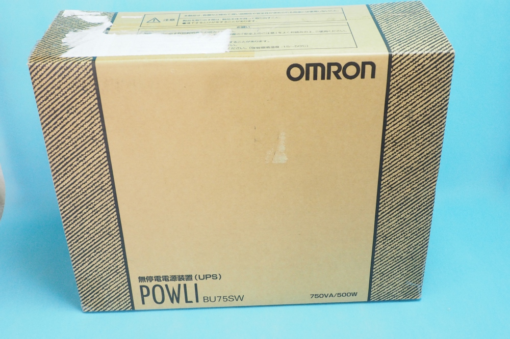 オムロン 無停電電源装置 750VA/500W:縦置 BU75SW、買取のイメージ