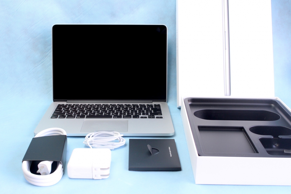 MGX92J/A MacBook Pro Retinaディスプレイ 2800/13.3 Mid 2014 充放電回数1回、買取のイメージ