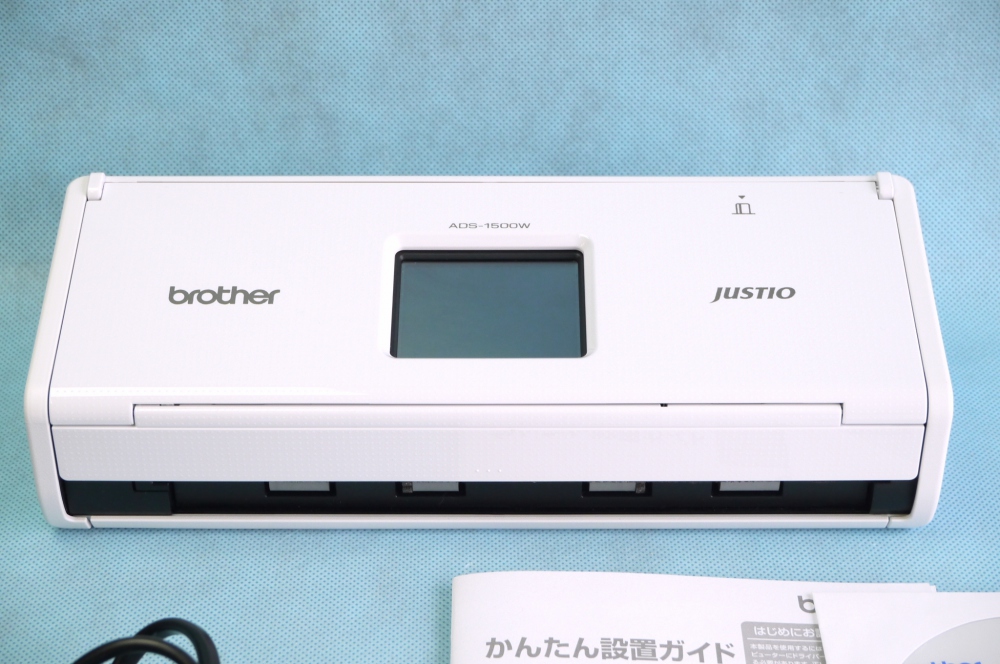 BROTHER ドキュメントスキャナー JUSTIO ポータブルタイプ ADS-1500W、その他画像１