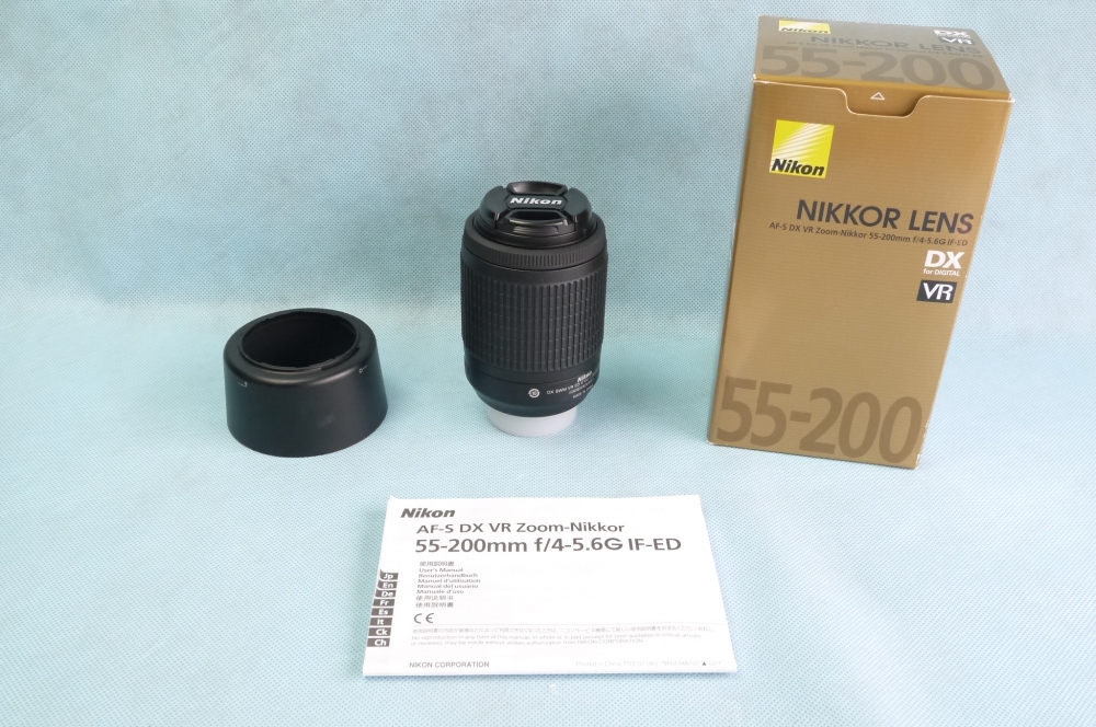 Nikon 望遠ズームレンズ AF-S DX VR Zoom Nikkor ED 55-200mm f/4-5.6G ニコンDXフォーマット専用、買取のイメージ