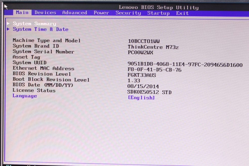 Lenovo ThinkCentre M73Z i3 4GB 500GB 10BCT01WW、その他画像３