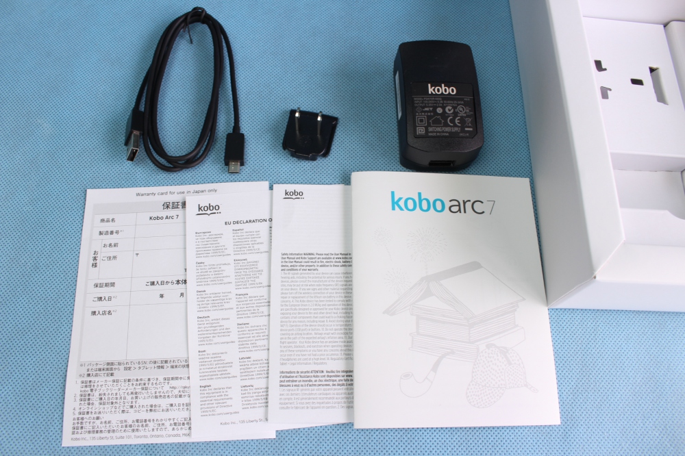 Kobo Arc 7HD(8GB・ブラック)T647KJBKSLC8、その他画像２