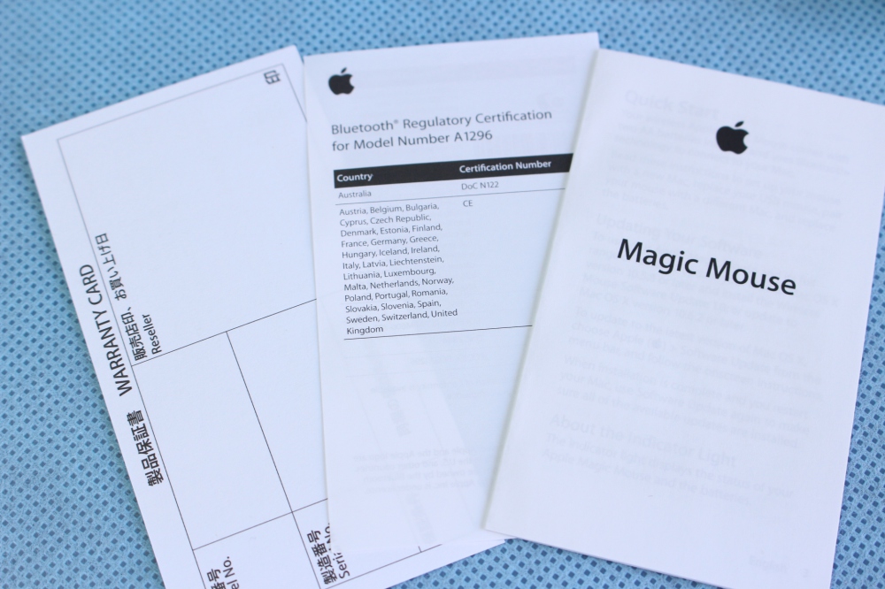 Apple Magic Mouse MB829J/A、その他画像３