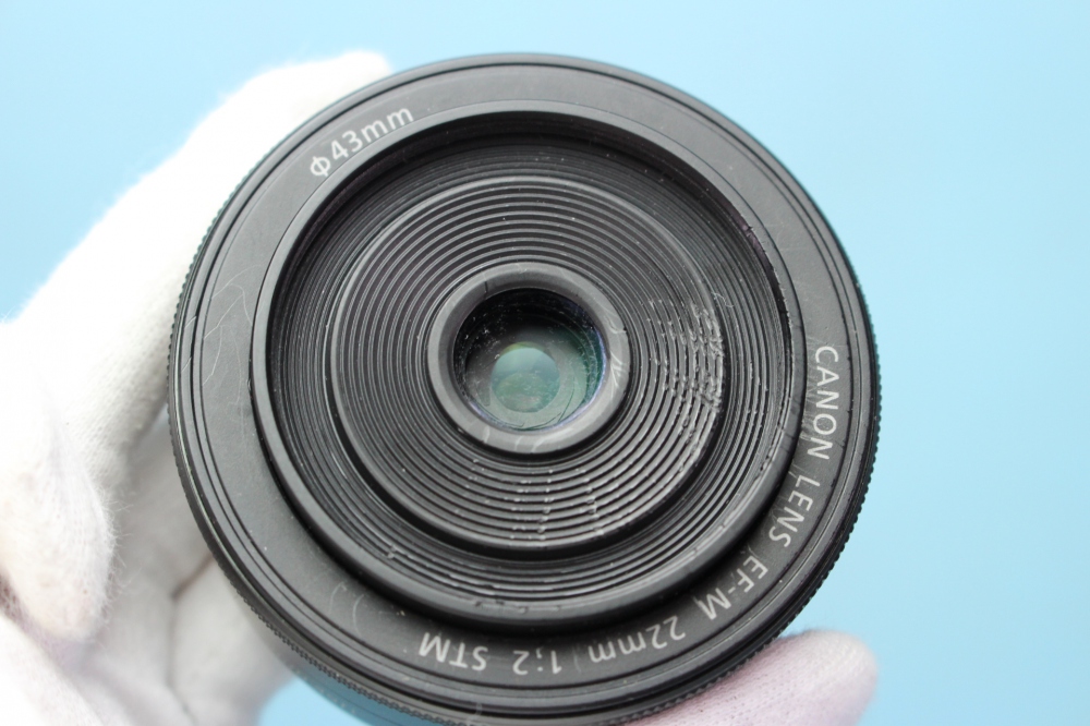 Canon ミラーレス一眼カメラ EOS M ダブルレンズキット EF-M18-55mm F3.5-5.6 IS STM/EF-M22mm F2 STM付属 ホワイト EOSMWH-WLK、その他画像３