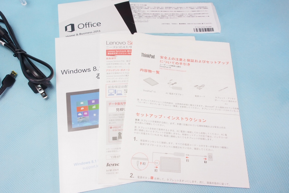 Lenovo ThinkPad 10 20C1CTO1WW 4GB 64GB Office、その他画像３