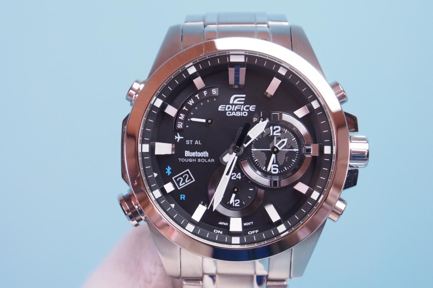 CASIO 腕時計 BLUETOOTH SMART対応 EDIFICE EQB-510D-1AJF メンズ、その他画像１
