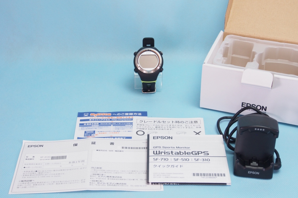 EPSON Wristable GPS 腕時計 GPS機能付 SF-310G、買取のイメージ