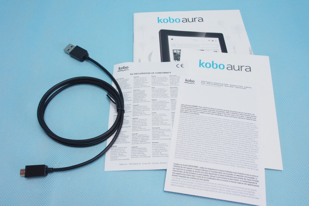  KOBO 電子書籍リーダー KOBO aura （ブラック） N514-KJ-BK-S-EP、その他画像３