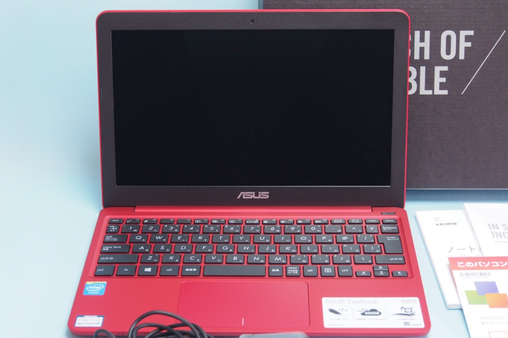 ASUS ノートブック X205TA  win8.1 11.6 Z3735F 2GB 64GB X205TA-B-RED、その他画像１