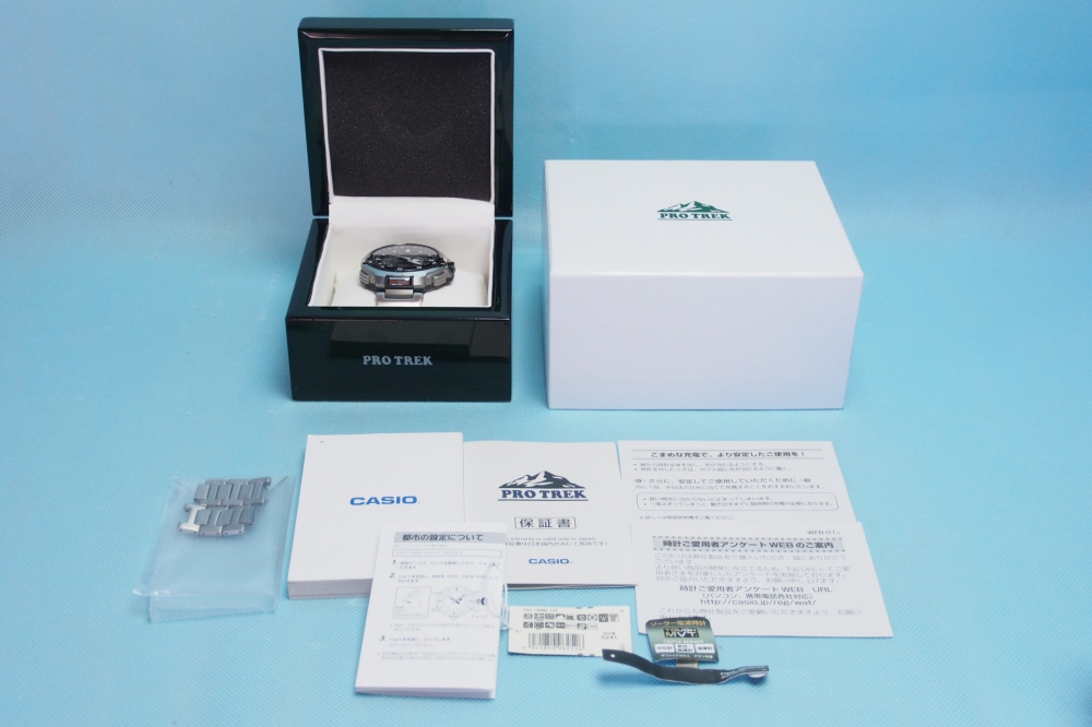 CASIO 腕時計 PROTREK プロトレック MANASLU タフソーラー 電波時計 MULTIBAND 6 スマートアクセス搭載 PRX-7000T-7JF メンズ、買取のイメージ