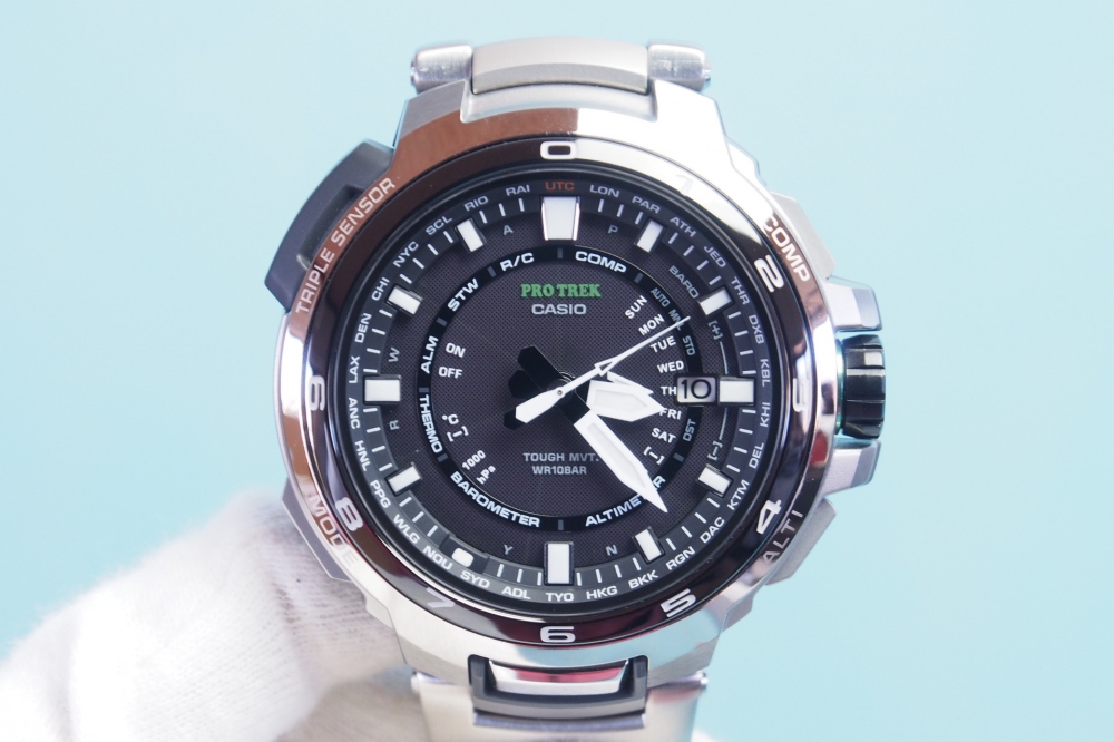 CASIO 腕時計 PROTREK プロトレック MANASLU タフソーラー 電波時計 MULTIBAND 6 スマートアクセス搭載 PRX-7000T-7JF メンズ、その他画像１