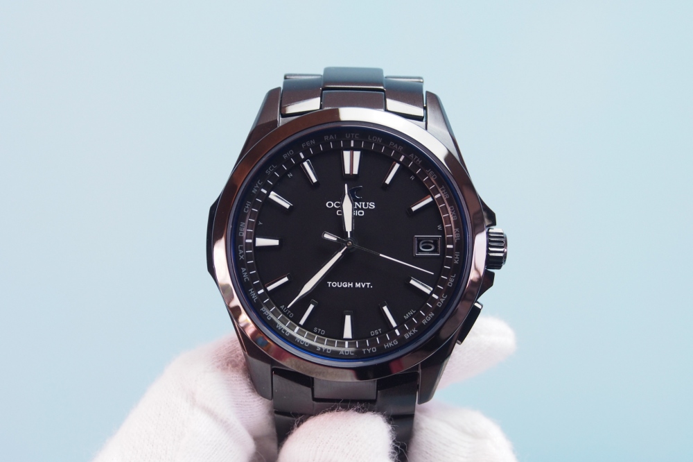 Casio 腕時計 OCEANUS CLASSIC LINE タフ・ムーブメント スマート・アクセス搭載 世界6局電波ソーラーウォッチ OCWS100B1AJF メンズ、その他画像１