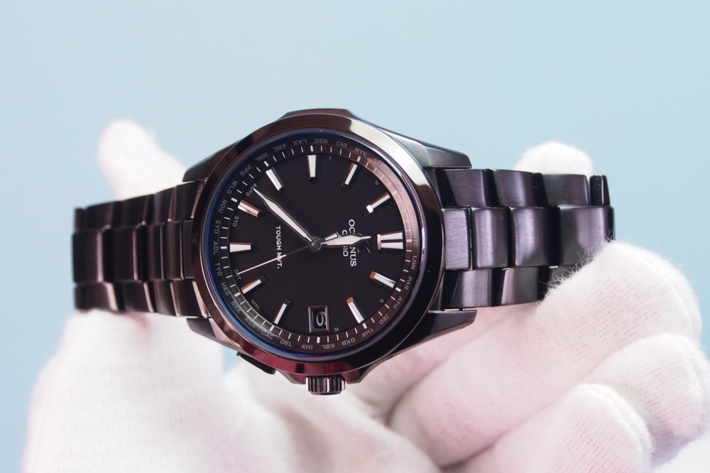 Casio 腕時計 OCEANUS CLASSIC LINE タフ・ムーブメント スマート・アクセス搭載 世界6局電波ソーラーウォッチ OCWS100B1AJF メンズ、その他画像２