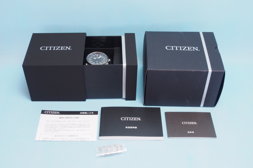 CITIZEN PROMASTER SKYシリーズ Eco-Drive 電波時計 ダイレクトフライト針表示式 CB0130-51E メンズ、買取のイメージ