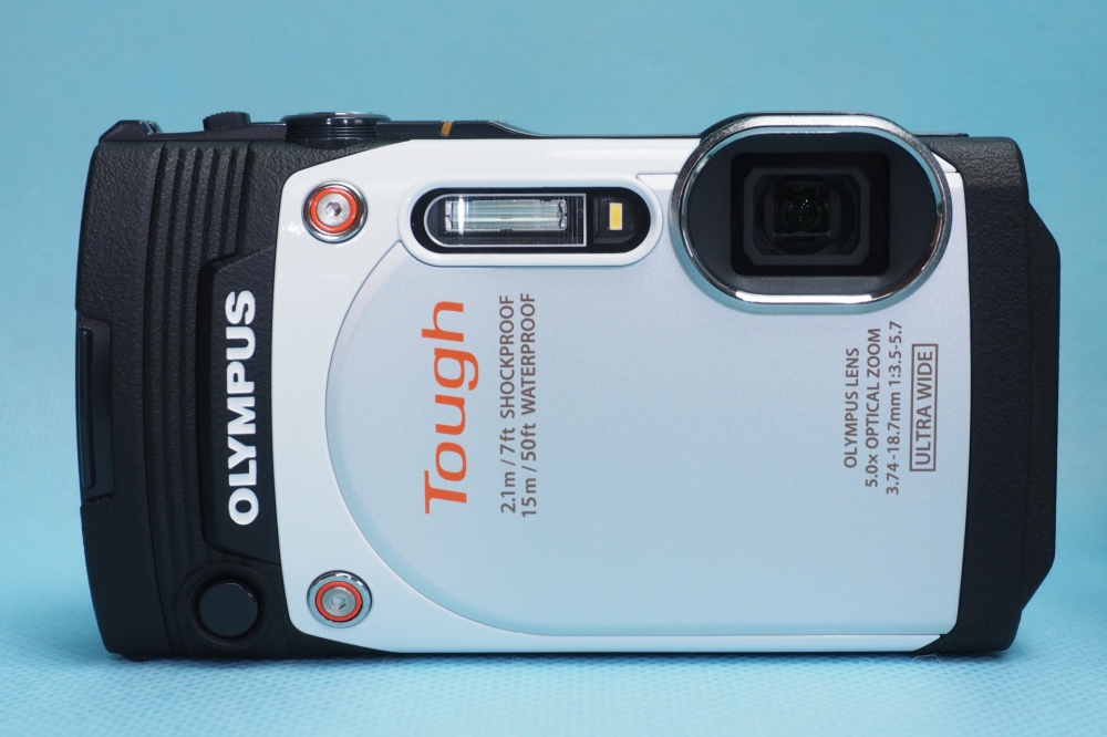 OLYMPUS デジタルカメラ STYLUS TG-860 Tough ホワイト 防水性能15ｍ 可動式液晶モニター、その他画像１
