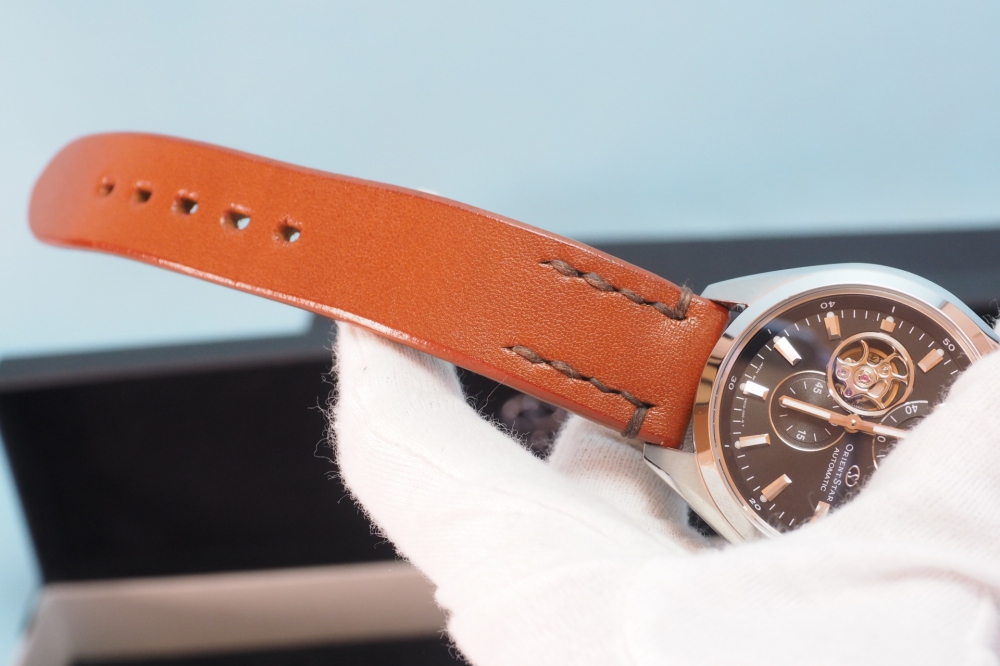 ORIENT 腕時計 ORIENTSTAR オリエントスター ソメスサドルモデル セミスケルトン 自動巻き (手巻き付) WZ0101DK メンズ、その他画像３