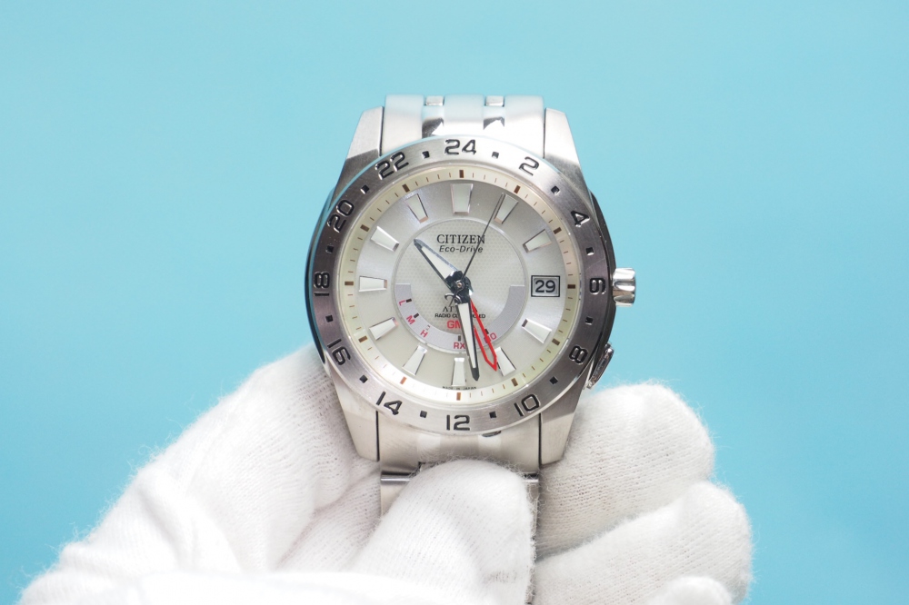 CITIZEN 腕時計 ATTESA アテッサ Eco-Drive エコ・ドライブ 電波時計 ネオ・アクティブ GMT ATD53-2862 メンズ、その他画像１