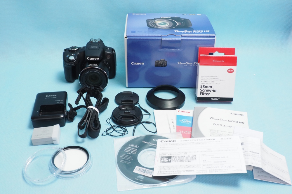 Canon デジタルカメラ PowerShot SX50HS ブラック PSSX50HS + アクセサリー、買取のイメージ