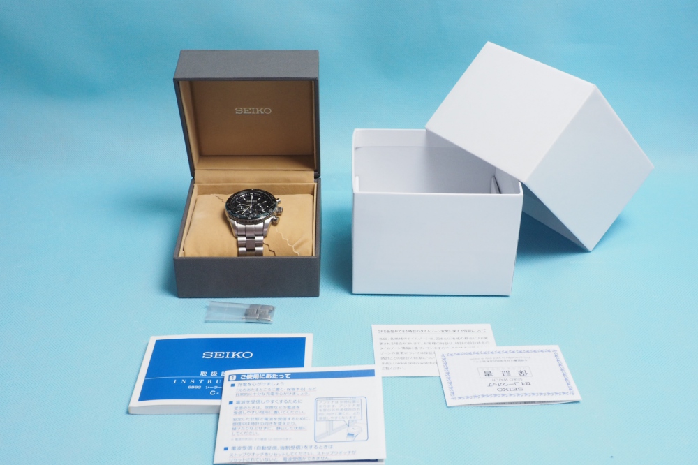 SEIKO 腕時計 PROSPEX SPEEDMASTER プロスペックス スピードマスター ソーラー電波修正 SBDM013 メンズ、買取のイメージ