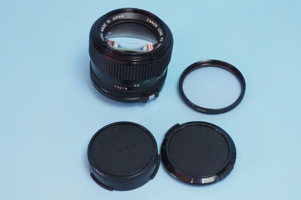 Canon Lens FD 50mm F1.2 + レンズフィルター 52mm SKYLIGHT 1x、買取のイメージ