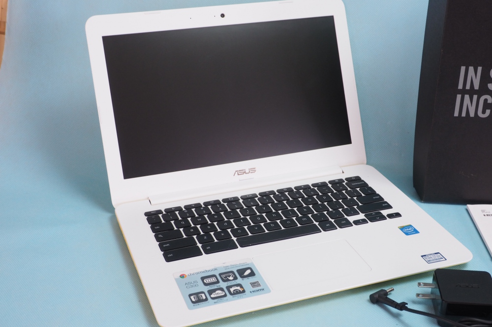  ASUS Chromebook ハニー イエロー Chrome OS 13.3inch Celeron N2830 2G 16G EMMC USキー C300MA-YELLOW、その他画像１