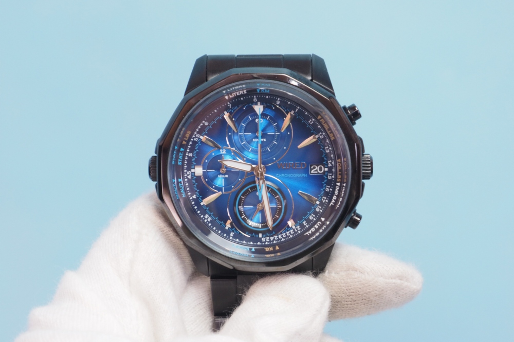 WIRED 腕時計 THE BLUE - SKY 日常生活用強化防水 (10気圧) クオーツ AGAW421 メンズ、その他画像１